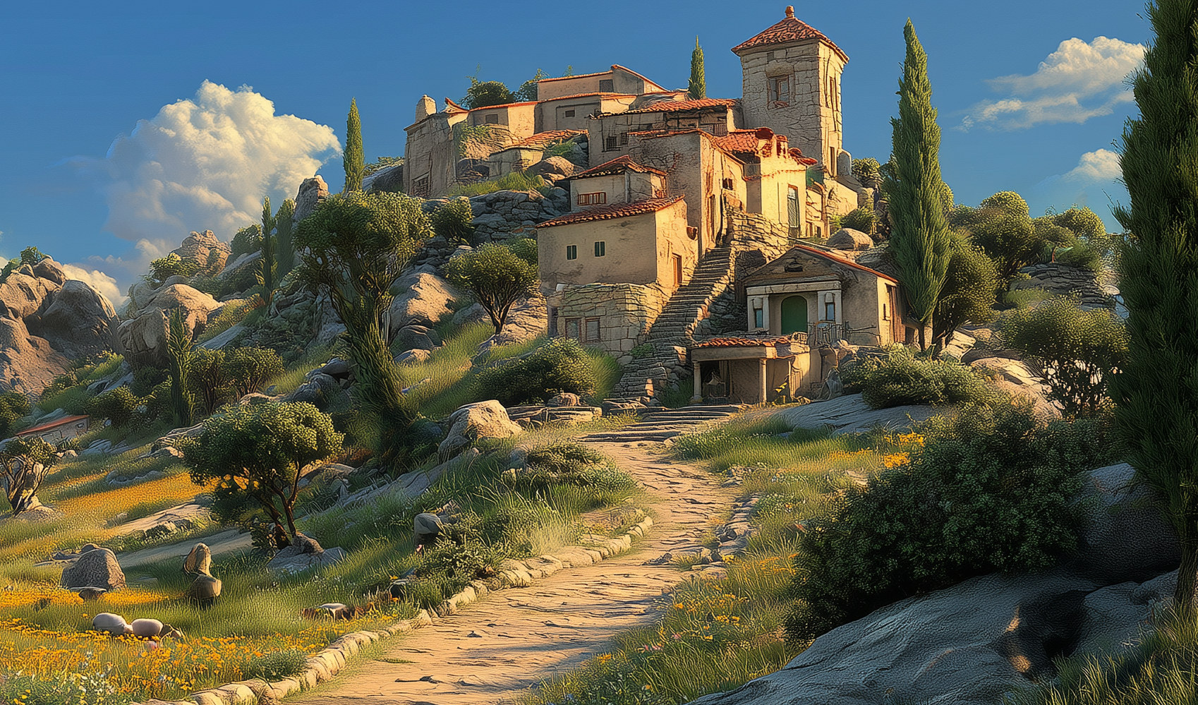 Background image of Auf dem Weg zur Krippe