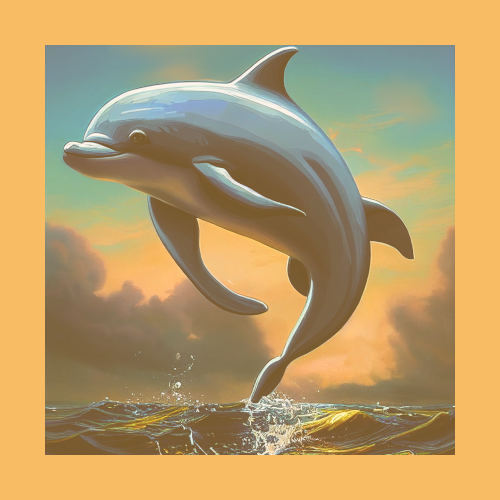 für kluge Delfine